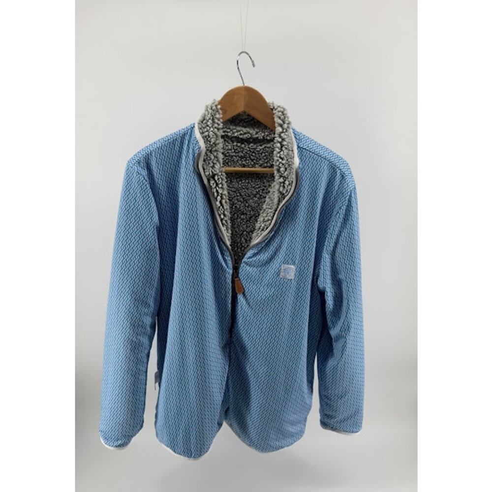 USA PALM Reversible Sherpa Jacket Size Small Mens